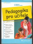 Pedagogika pro učitele - náhled