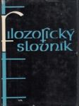 Filozofický slovník - náhled