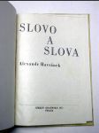 Slovo a slova - náhled