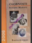 Osobnosti střední moravy 2006 - kalendář výročí - vitásková anna / vykydalová světlana - náhled