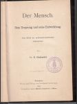 Der Mensch - Sein Ursprung und seine Entwicklung - náhled