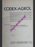 CODEX-AGROL - sbírka názvů a značek zboží .... - náhled