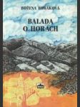 Balada o horách - náhled