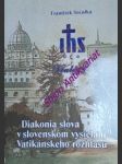 Diakonia slova v slovenskom vysielaní vatikánského rozhlasu - sočufka františek sj - náhled