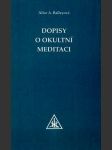 Dopisy o okultní meditaci - náhled