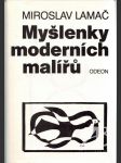 Myšlenky moderních malířů - náhled