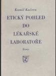 Etický pohled do lékařské laboratoře - náhled