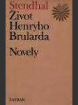 Život henryho brularda - novely - náhled