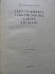 Elektroforesa elektroosmosa a zjevy inversní - náhled