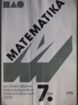 Matematika pro soš a studijní obory sou 7. část - náhled