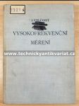 Vysokofrekvenční měření - náhled