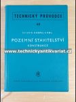 Pozemní stavitelství - konstrukce pozemních staveb - náhled