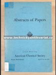 Abstracts of Papers - náhled