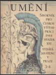 Sborník pro českou výtvarnou práci 1944 (sv. 16, sešit 3-4) - náhled