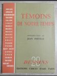 Témoins  de notre temps - náhled