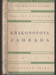 Krakonošova zahrada (Z let 1908 - 1911) - náhled