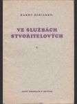 Ve službách stvořitelových - náhled