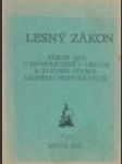 Lesný zákon - náhled