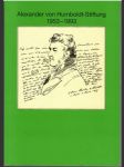 Alexander von Humboldt- Stiftung 1953-1993 - náhled