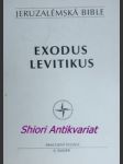 Jeruzalémská bible - ii.svazek - exodus - levitikus - náhled