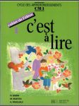 Cahier de l´éléve c´ast á lire 1 (veľký formát) - náhled