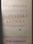 Helmonda, kněze buzovského, slovanská kronika - helmond, kněz buzovský - náhled