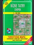 Nízke Tatry Chopok Turistická mapa - náhled