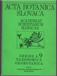 Acta Botanica Slovaca 9 - náhled