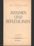 Maximen und Reflexionen (malý formát)  - náhled