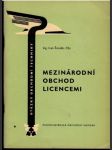 Mezinárodní obchod licencemi - náhled