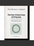 Variae historiae antiquae (Latinská čítanka pro studenty gymnázia) - náhled