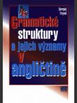 Gramatické struktury a jejich významy v angličtině - náhled