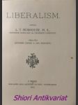 Liberalism - hobhouse leonard trelawny - náhled