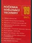 Ročenka sdělovací techniky 89 - náhled