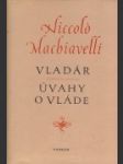 Vladár, Úvahy o vláde - náhled