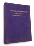 Srovnávací fysiologie zvířat domácích a ostatních obratlovců - náhled