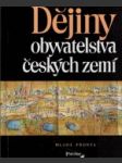 Dějiny obyvatelstva českých zemí - náhled