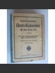 Niederösterreichischer Amtskalender für das Jahr 1915. (Úřední kalendář pro Dolní Rakousy + mapa) - náhled