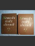 Německo-český slovník = Deutsch-tschechisches Wörterbuch I. a II. - náhled