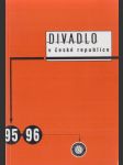 Divadlo v České republice 95-96 - náhled