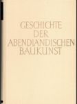 Geschichte der Abendiändischen Baukunst (veľký formát) - náhled