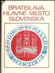 Bratislava hlavné mesto Slovenska (veľký formát) - náhled