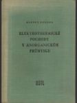 Elektrothermické pochody v anorganickém průmyslu - náhled