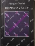 Dopisy z války - vaché jacques - náhled