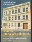 Historie Jemnického školství - sto let - náhled