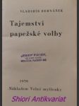 Tajemství papežské volby - bernášek vladimír - náhled