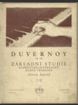 Duvernoy op. 176 – základní studie - náhled