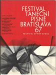 Festival taneční písně bratislava 1967 - náhled