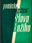 Pomůcka ke čtení slova božího na rok 1972 - náhled