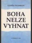 Boha nelze vyhnat - náhled